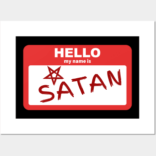 Hello My Name Is Satan Posters and Art